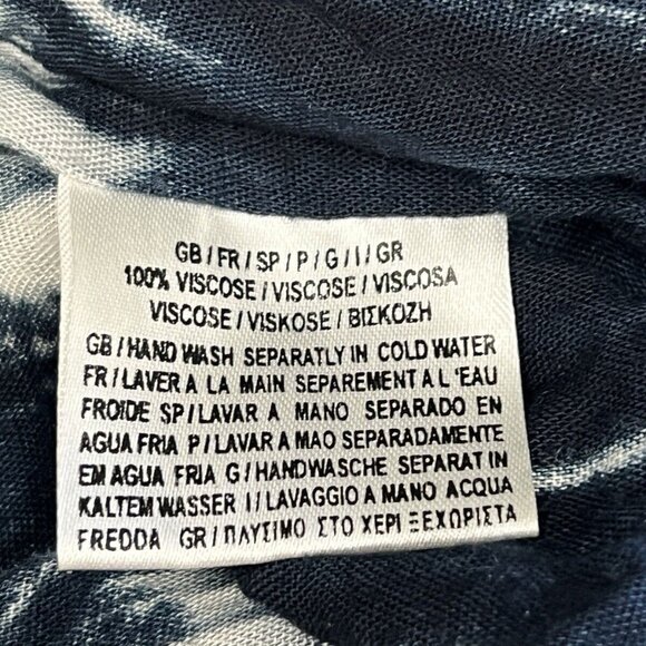 Coline Tie Dye Mini Dress Size S Small Blue - Picture 6 of 8